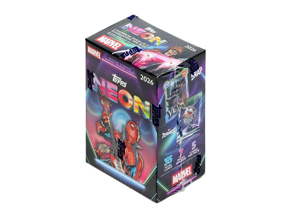 2026 TOPPS MARVEL NEON VALUE BOX