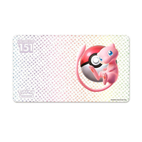 Pokémon 151 Ultra Premiem Collection Playmat - Mew and Kanto Pokedex
