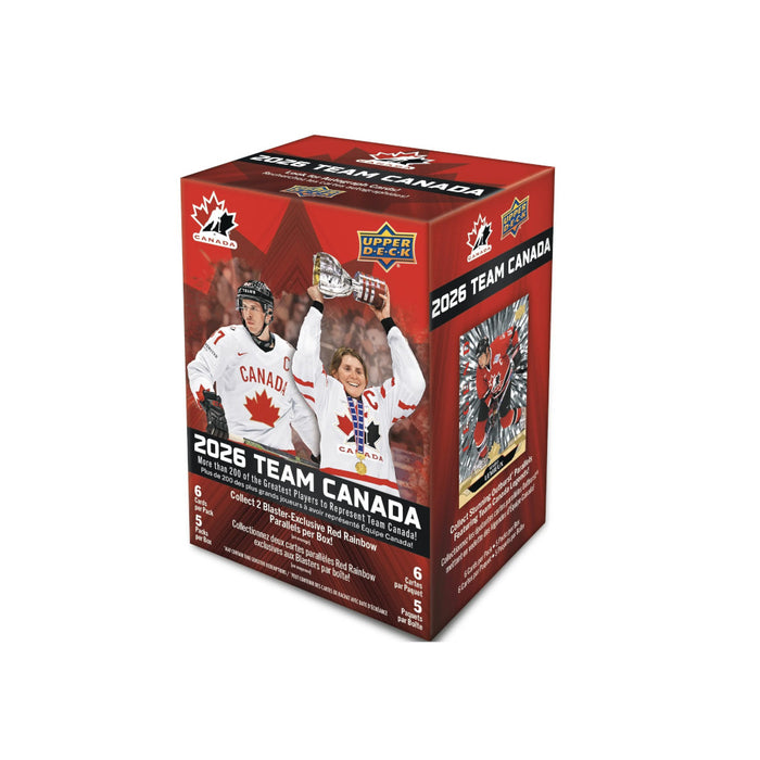 2026 Upper Deck Team Canada Hockey Blaster Box