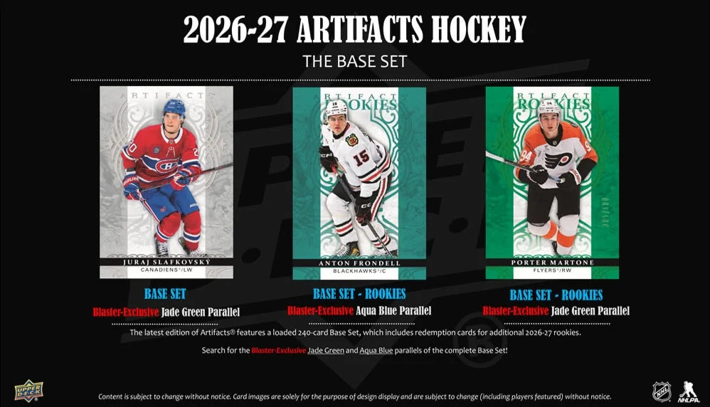 2027 Upper Deck Artifacts Hockey Blasters