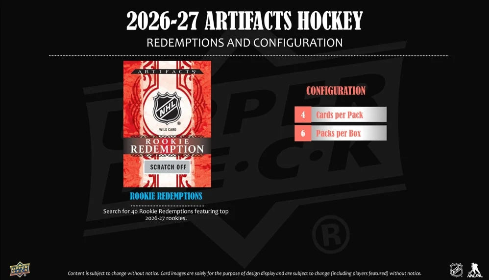 2027 Upper Deck Artifacts Hockey Blasters