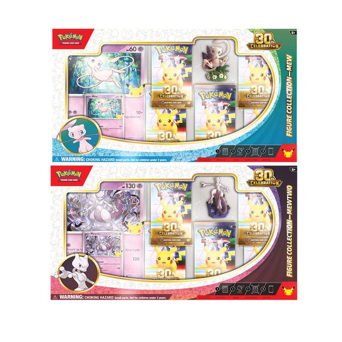 Pokémon TCG: 30th Celebration Figure Collection Mew/Mewtwo (Pre Order)