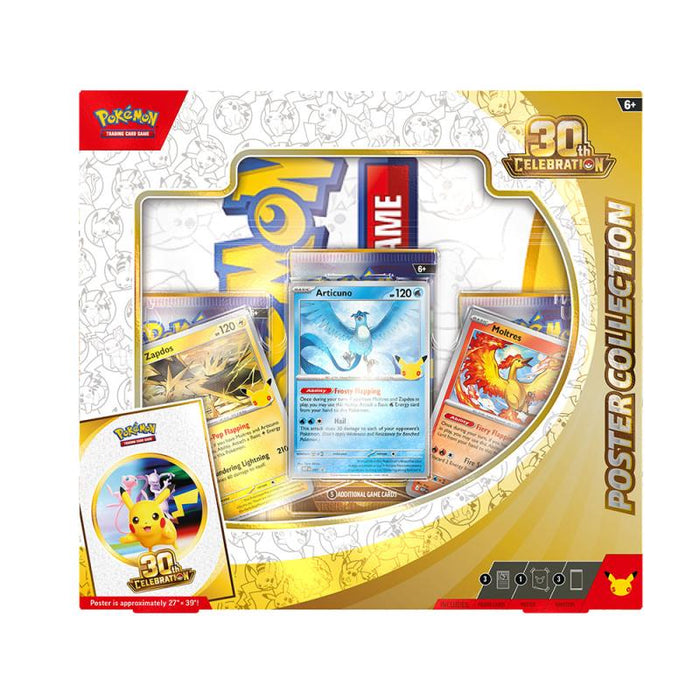 Pokémon TCG: 30th Celebration Poster Collection (Pre Order) (INVITE ONLY)