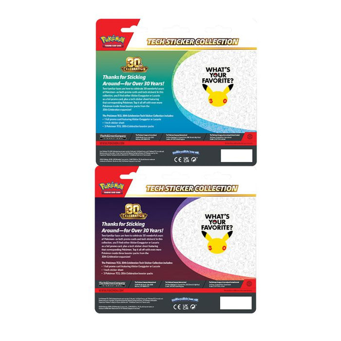 Pokémon TCG: 30th Celebration Tech Sticker Collection (Pre Order) (INVITE ONLY)