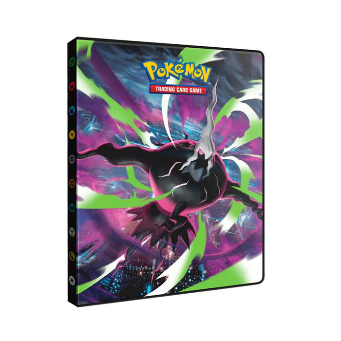 ULTRA PRO: Binder  9-Pocket Portfolio featuring Mega Darkrai and back cover of Mega Chandelure