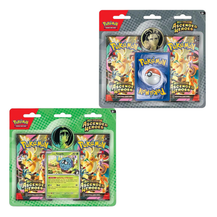 Pokémon TCG: Mega Evolution Ascended Heroes - 2-Pk Blister