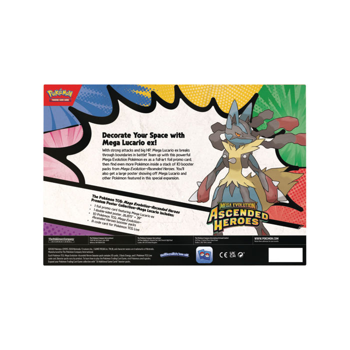 Pokémon TCG: Mega Evolution - Ascended Heroes Premium Poster Collection (Pre Order)
