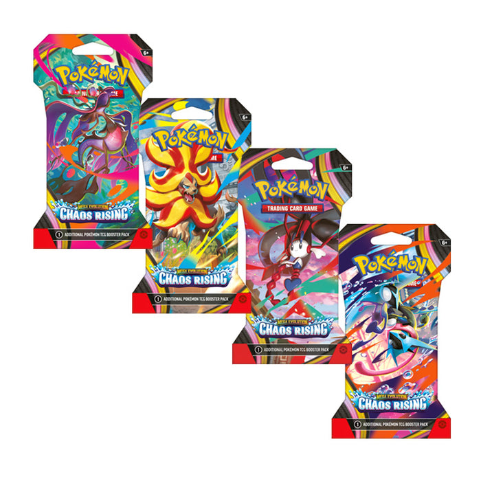Pokémon TCG: Mega Evolution - Chaos Rising Sleeved Booster