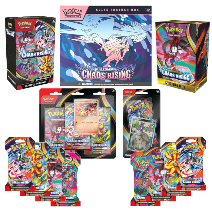 Master Set Starter Bundle - Mega Evolution – Chaos Rising