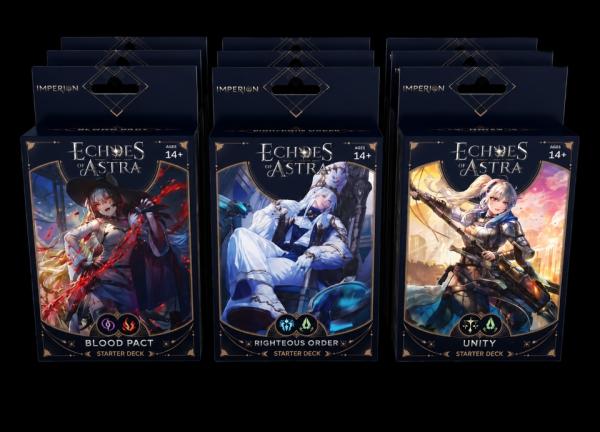 Echoes of Astra TCG: Imperion Starter Deck Display (Pre Order)