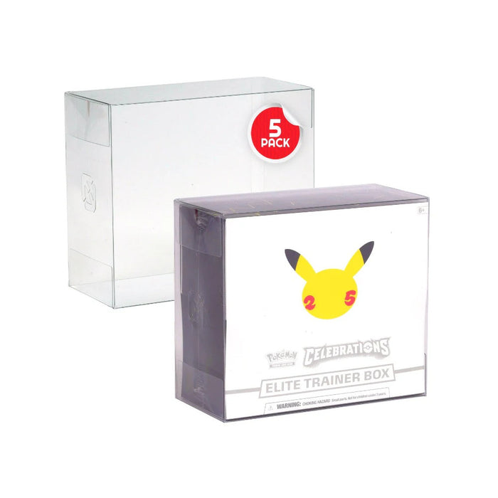 EVORETRO Pokemon ETB - PET Protector Soft 0.50MM - Pack of 5