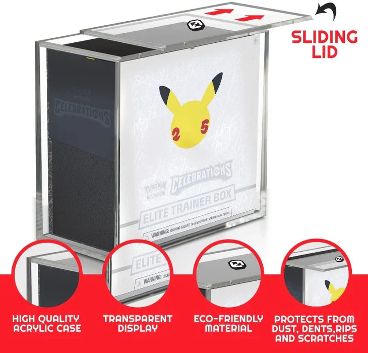 Evoretro - Acrylic Pokemon Elite Trainer Box Protector
