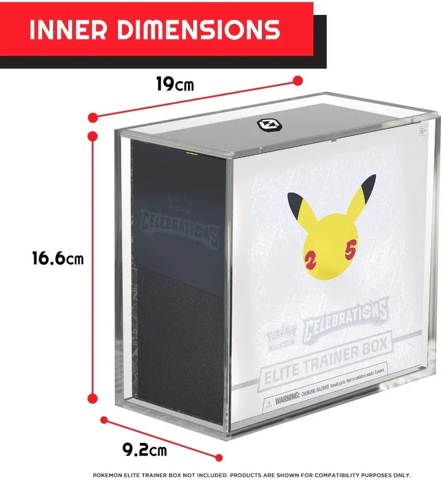 Evoretro - Acrylic Pokemon Elite Trainer Box Protector