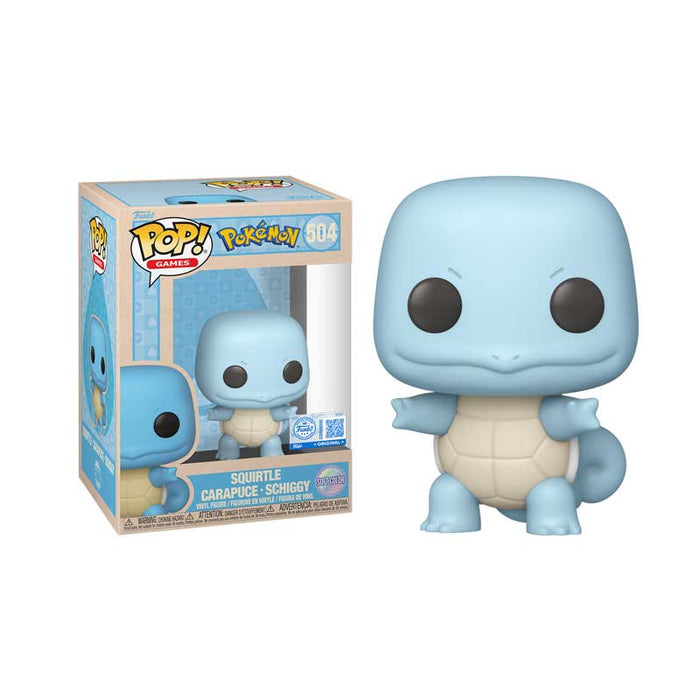 Funko Pop: Pokémon Squirtle #504 (Soft Color) Special Edition