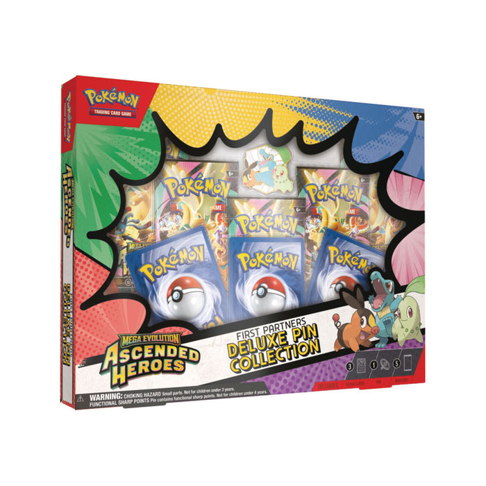 Pokémon TCG: Mega Evolution - Ascended Heroes First Partners Deluxe Pin Collection (Pre Order)