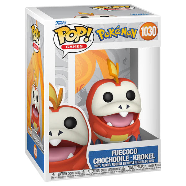 Funko Pop: Pokémon Fuecoco Chochodile - Krokel #1030