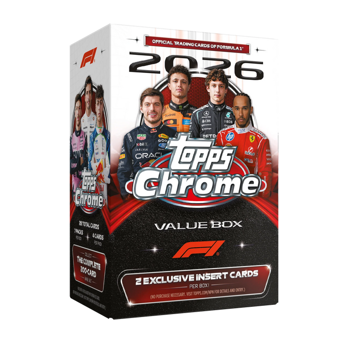 2026 TOPPS FORMULA 1 CHROME RACING VALUE BOX