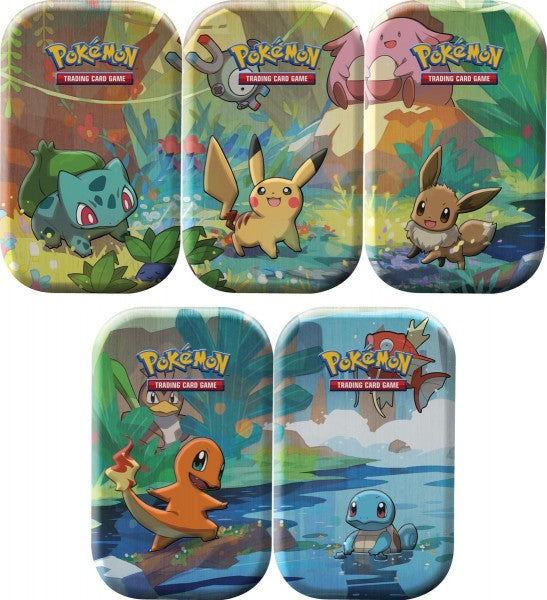 Pokémon TCG: Kanto Friends Mini Tins