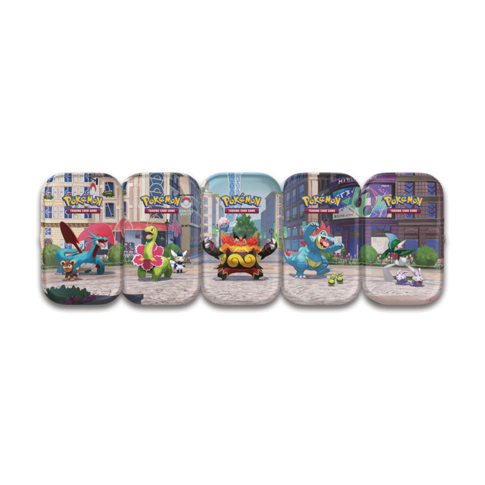 Pokemon TCG: Lumiose City Mini Tin Set of 5