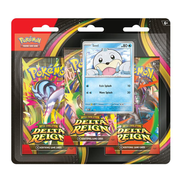 Pokémon TCG: Mega Evolution - Delta Reign 3-Booster Blister (Pre Order)
