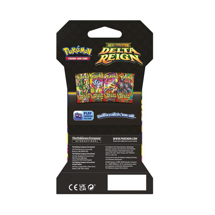 Pokémon TCG: Mega Evolution - Delta Reign Sleeved Hangers (Pre Order)