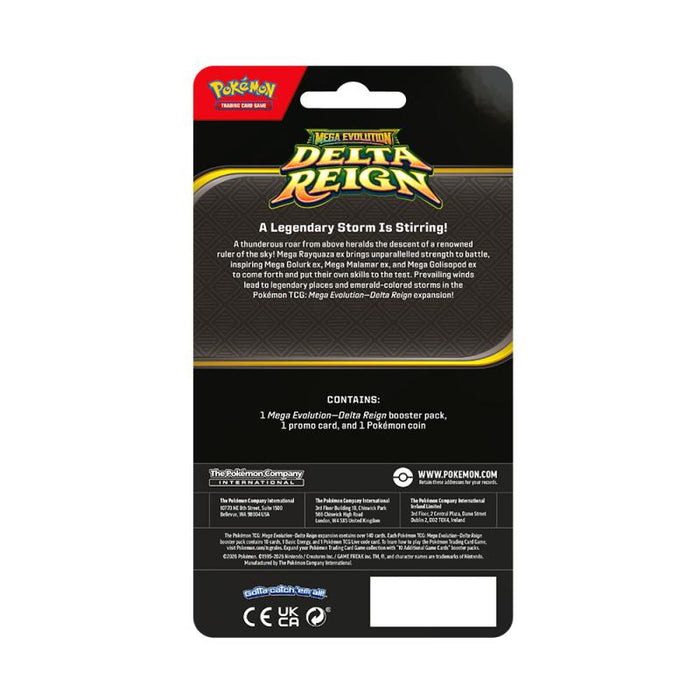 Pokémon TCG: Mega Evolution - Delta Reign Checklane Blister (Pre ORder)