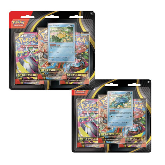 Pokémon TCG: Mega Evolution Three-Booster Blister