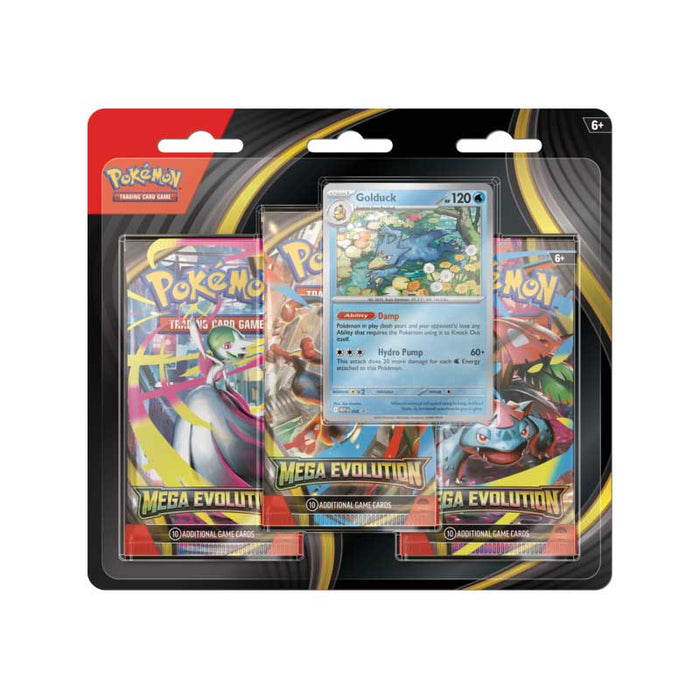 Pokémon TCG: Mega Evolution Three-Booster Blister