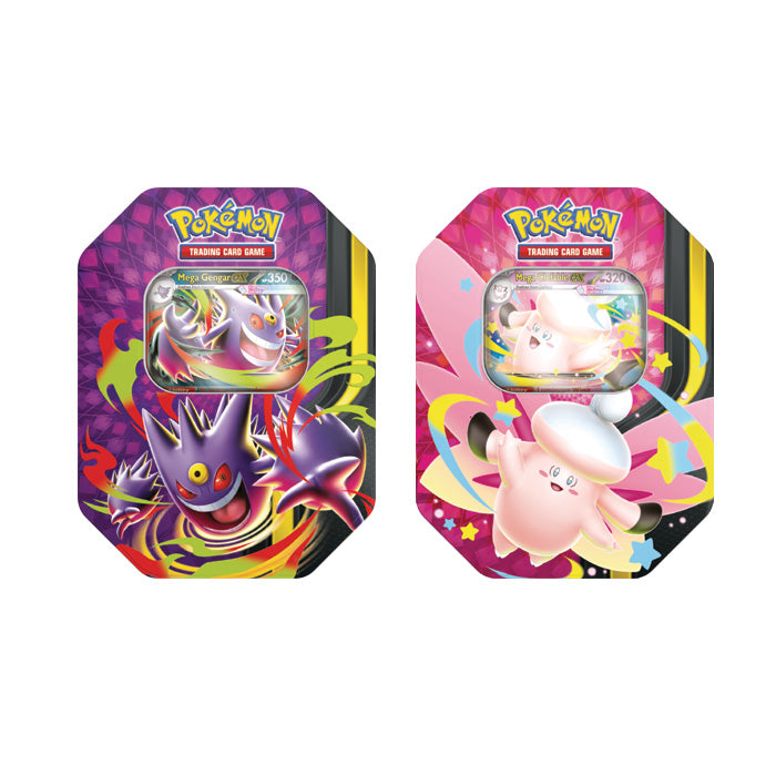 Pokemon TCG: Mega Moonlit Tin - Clefable EX (Pre Order)