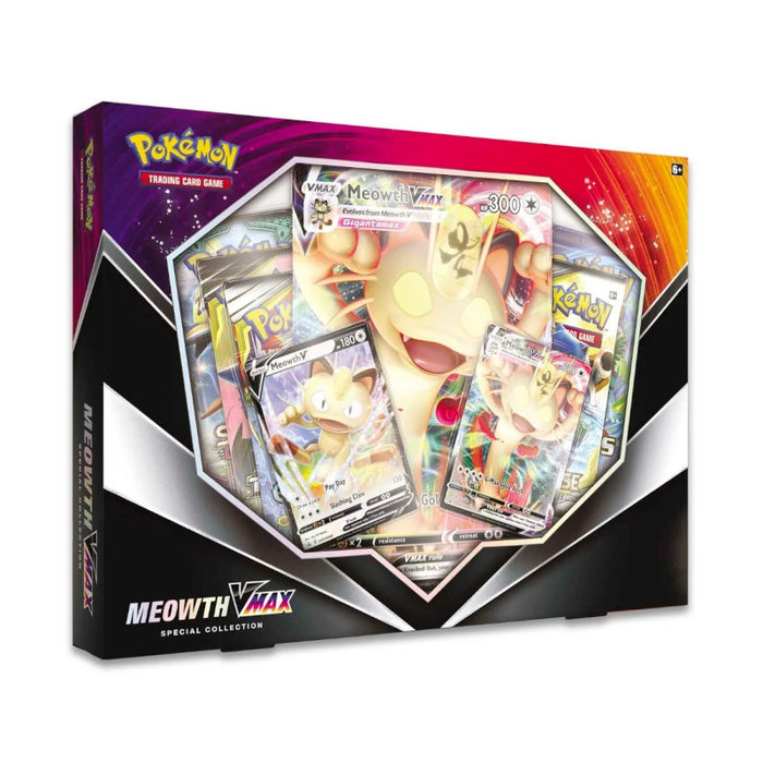 Pokemon TCG: Meowth VMAX Special Collection (5 Pack Edition)