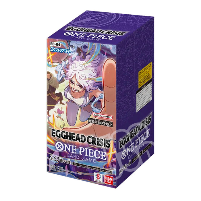 One Piece Card Game - EB04 - Egghead Crisis Japanese Booster Box (Case Fresh)