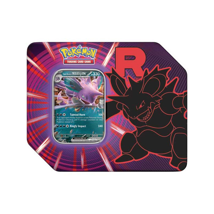 Pokémon TCG: Team Rocket Tin (Bundle of 3)