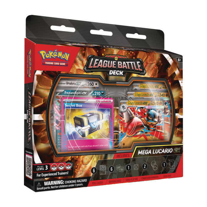 Pokemon TCG: Battle Deck - Mega Lucario ex League Battle Deck (Pre Order)