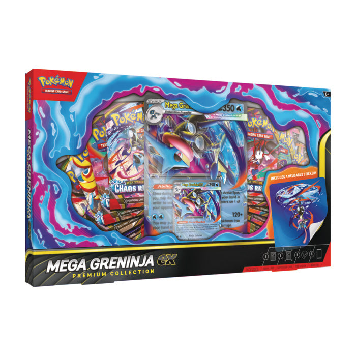 Pokémon TCG: Mega Greninja ex Premium Collection