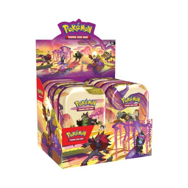 Pokémon TCG: Scarlet & Violet - Shrouded Fable Mini Tins Display