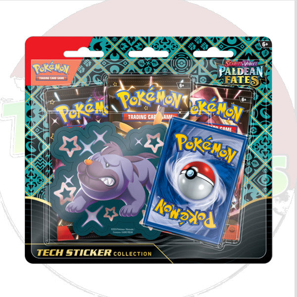 Pokémon TCG: Scarlet & Violet - Paldean Fates Tech Sticker Maschiff Collection