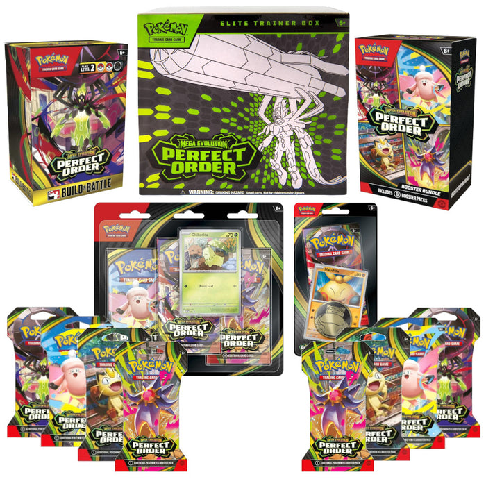 Master Set Starter Bundle - Mega Evolution – Perfect Order