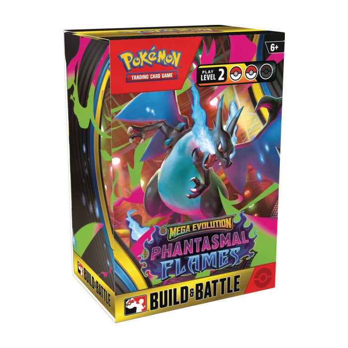 Pokémon TCG: Mega Evolution—Phantasmal Flames Build & Battle Box