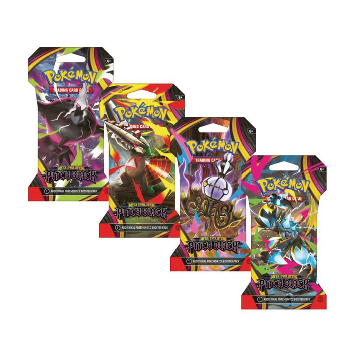 Pokémon TCG: Mega Evolution - Pitch Black Sleeved Hangers (Pre Order)