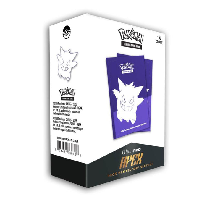 Pokemon Apex Deck Protectors - Gengar - 105ct