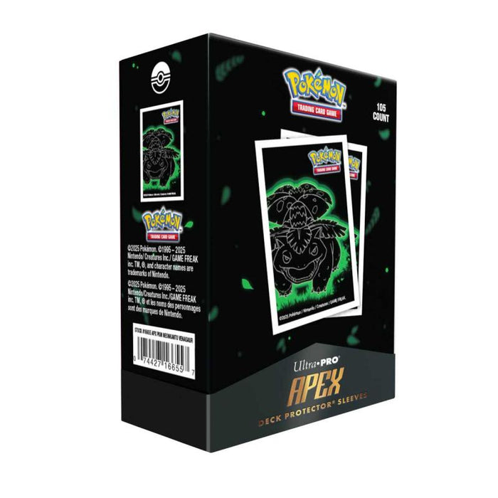 Pokemon Apex Deck Protectors - Venusaur - 105ct