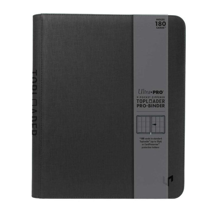 ULTRA PRO - PRO BINDER 9 POCKET PREMIUM TOPLOADER BLACK