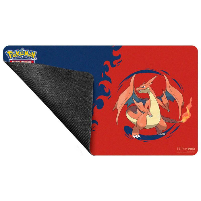 Pokémon Mega Charizard X and Mega Charizard Y Playmat