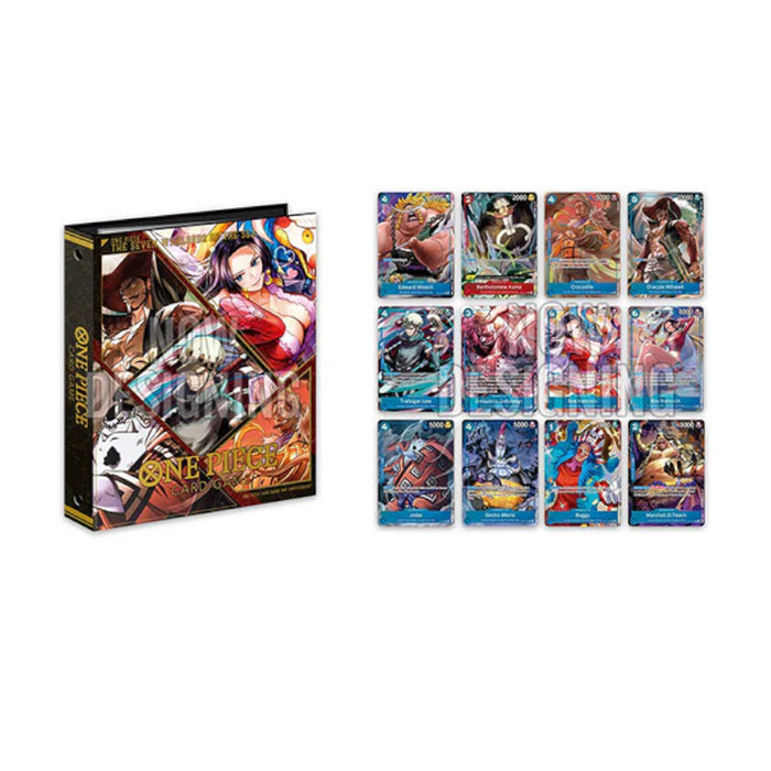 One Piece CG 9Pkt Binder Set Seven Warlords of the Sea