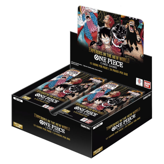 One Piece Card Game:  OP-09 Emperors In The New World Booster Box