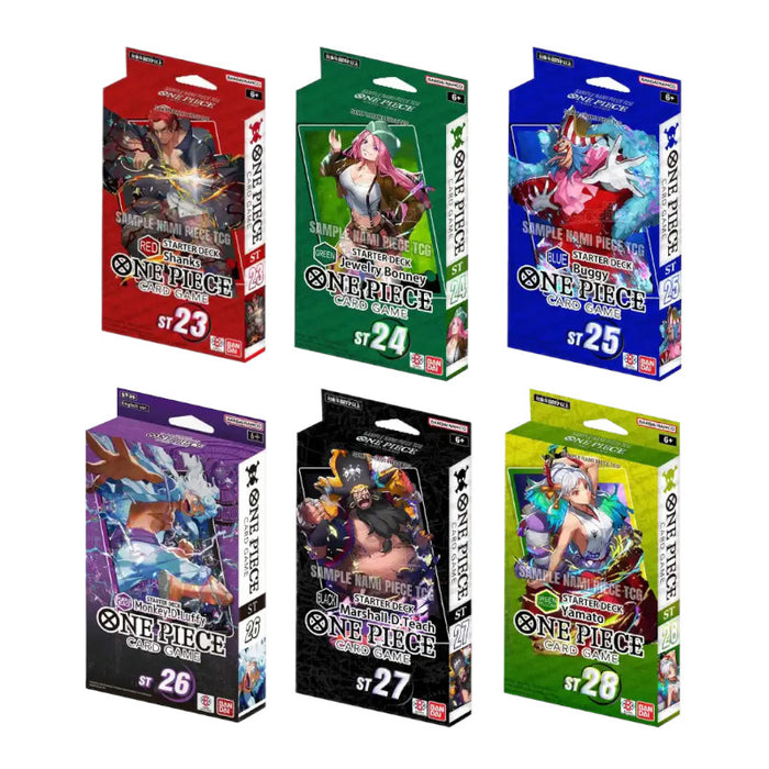 One Piece Card Game: Starter Decks ST23-28