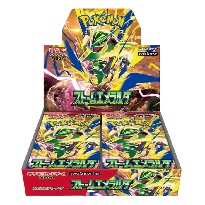 Pokémon Storm Emeralda (m6) - Japanese Booster Box (Pre Order) (SHIPS AUG 4th)